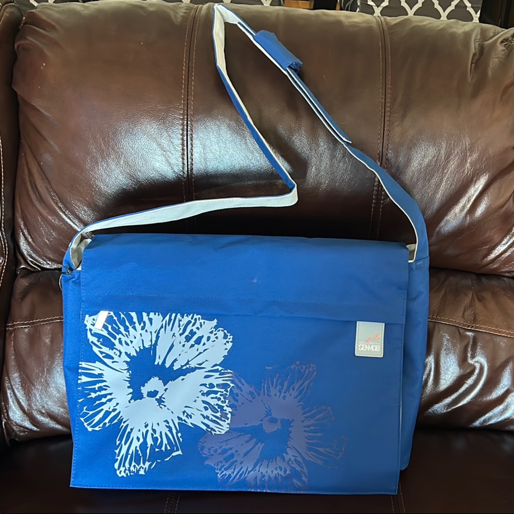 Blue Shoulder Bag